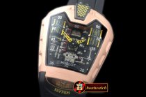 Best Replica Hublot LaFerrari Masterpiece RG/RU Black/Yellow Asi