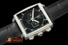 TAG0279F - Monaco Classic SS/LE Black Jap OS20 Quartz Chrono
