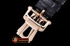 PP0197 - Nautilis Jumbo 18K Wrapped RG/LE Black BP Miyota 9015