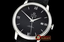 Omega De Ville Prestige Mens SS/LE Black MKF Miyota 9015