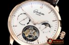 Glashutte Senator Tourbillon PR RG/LE White Stk Asia Tourbillon