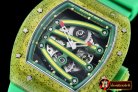 RM089B - RM059 Yohan Blake CNT/RU Green Custom Movt