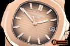 Patek Philippe Nautilus 5711 40mm RG/RG Brown Stks PF Miyota 9015 Mod