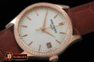 PP0174A - 5107 Calatrava RG/LE White Jap Miyota 9015