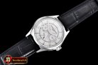 Vach. Constantine Traditionnelle Day-Date & Power Reserve SS/LE Wht A2475
