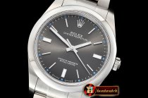 Rolex Oyster Pert. 39mm 114300 904L SS/SS Grey GMF A3132
