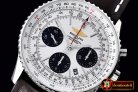 BSW0315B - Navitimer SS/LE White Stk A-7750