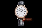Patek Philippe Calatrava 5120J RG/LE White Roman Asia 21J Mod Ca