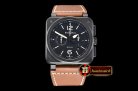 Bell & Ross BR03-94 Chronograph PVD/LE Black Asia 7750