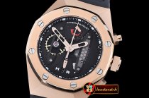 Audemars Piguet Royal Oak Concept RG/RU Blk/Blk VK Quartz