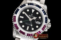 Rolex GMT Master II Ref.116759SARU SS/SS Black KSF A2836
