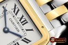 Cartier Panthere Secrete De Ladies YG/SS Wht BVF Swiss Qtz