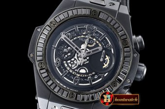 Hublot Big Bang Unico 45mm BDM/PVD/RU Black V2 Asia 7750 Mod