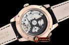 Jaeger Le Coultre Polaris Geographic WT LE RG/LE Black Miyota 9015 Mod
