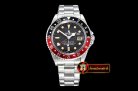 Rolex GMT Master Ref.1675 Red/Blk SS/SS Swiss 2836 Mod