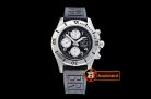 Breitling Superocean SteelFish Chrono SS/RU Blk/Wht A7750