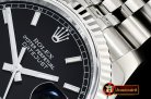 Rolex Datejust Man DJ 36mm Jub Flt 904L SS/SS Black/Stk ARF A3135 Mod