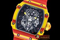 Richard Mille RM027-03 Rafael Nadal Red/Yellw FC/VRU Blk Miyota