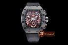 Replica Richard Mille RM011 Marcus - Ti DLC - 10 LE FC/NY Black/