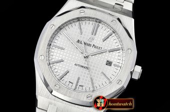 Audemars Piguet Royal Oak 15400 SS/SS White JF V5 MY9015 Mod 3120