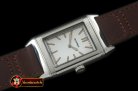 JL079A - Reverso Classique SS/LE White Stk Jap Qtz