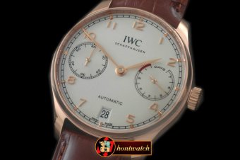 IWC0289B - Portugese 5007 RG/LE White A-52010