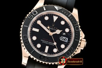 Rolex YachtMaster 116655 40mm RG/RU Black ARF Asia 2836