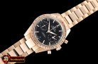 Omega SpeedMaster 57 Co-Axial RG/RG Black OMF A7750 9300