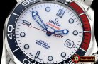 Omega Seamaster Commander 007 SS/SS White URF MY8205 Mod