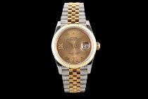 RLX200427G - GMF Rolex Datejust 36mm Steel-14K A3235 Automatic Movement m126233-0031