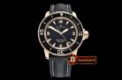 Blancpain Fifty Fathoms RG/NY Black ZF V2 Asia 2836