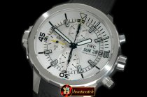 IWC0272A - 2014 Aquatimer Cousteau Diver SS/RU White A-7750