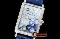 Franck Muller Long Island Peony DIAM/SS/LE (Blue) Blue MOP Swiss Qtz