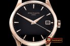 PP0198A - Calatrava Officer RG/LE Black BP Jap M-9015