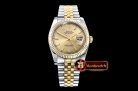 Rolex Datejust 36mm Flt YG/SS Gold/Stk Jub ARF Asia SH3135