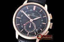 Replica GIRARD-PERREGAUX 1966 Dual Time RG/LE Black Asia 23J Mod
