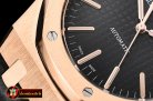 Audemars Piguet Royal Oak 15400 RG/LE Black JF V5 MY9015 Mod 3120