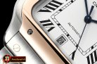Cartier Santos De Cartier 2018 Mens XL RG/SS Wht BVF MY9015