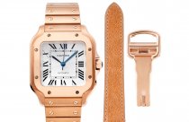 BV Santos De Cartier Ladies 35mm Wht BVF MY9030