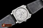 Bell & Ross BR03-92 Horolum Sandblasted SS/LE Grey V2 Miyota 901