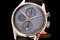 Replica Tag Heuer Carrera Cal. 1887 RG/LE Grey V6F Asia 7750