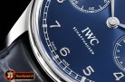 IWC Portugieser Annual Cal IW503502 SS/LE Blue ZF A52850