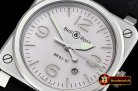 Bell & Ross BR03-92 Horolum Sandblasted SS/RU Grey V2 Miyota 901