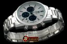 TAG0260D - Carrera CH 80Anni Chrono SS/SS White/Blue Jap OS20