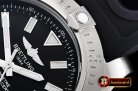 Breitling Avenger II Seawolf SS/RU Black Stk GF V2 Asia 2836