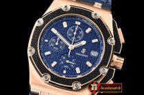 Audemars Piguet RO Offshore Montoya RG/LE Blue VK Quartz Chronog