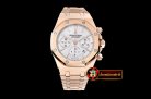 Replica Audemars Piguet Royal Oak Chronograph 26320ST RG/RG Whit