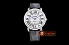 Replica Cartier Ronde Louis Cartier No Date SS/LE White Asia HW