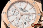 Audemars Piguet Royal Oak Chronograph 26320ST RG/LE White JHF A7