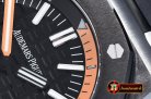 Audemars Piguet Royal Oak Diver Ceramic CER/RU Blk/Org BP MY9015